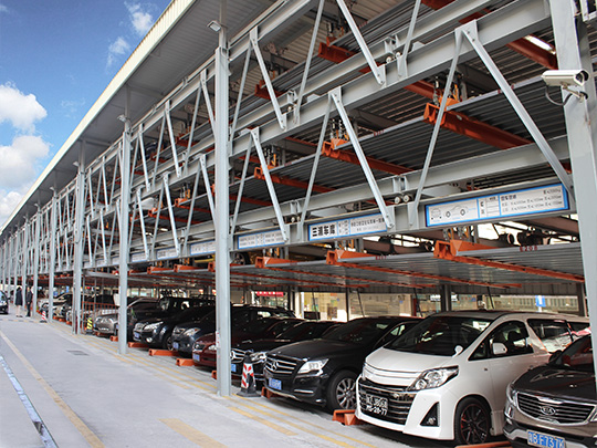 Sampu Garage│Tall parking garage of New Capital Hotel in Shenzhen